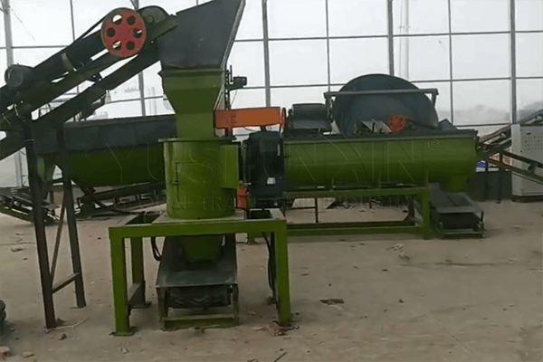 $100000 cost compost granulation plant
